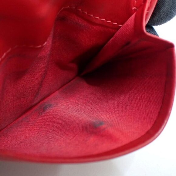 Christian Louboutin Studs Wallet Compact Bi-Fold Leather - Picture 7 of 14